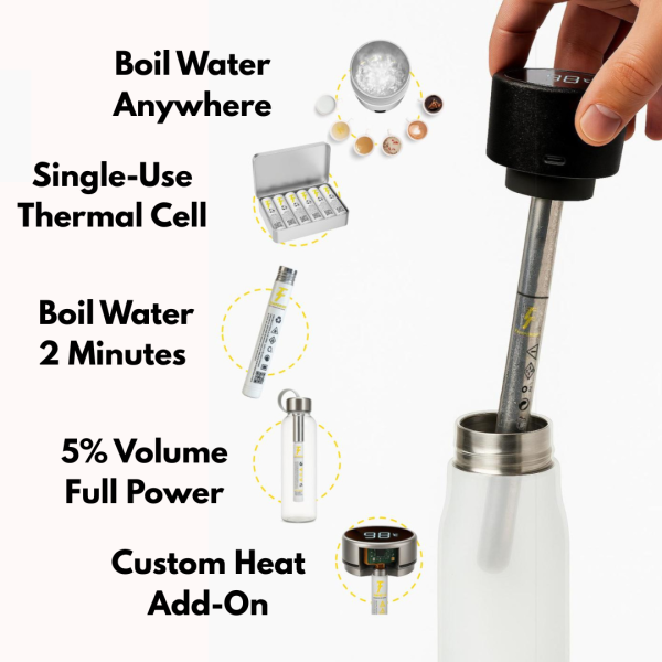Pre-Order Now | 50% Off the Self-Boiling Portable Bottle